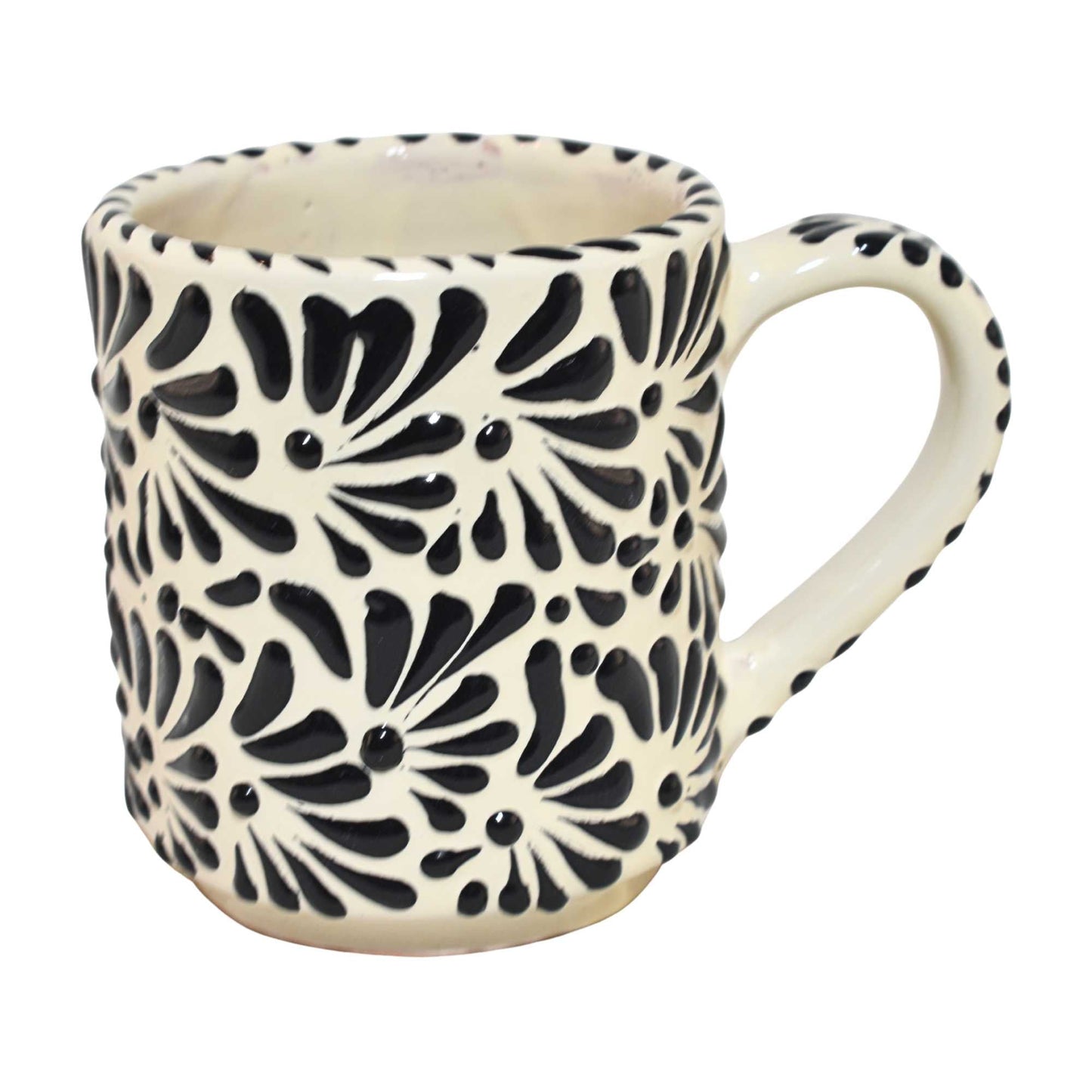 Taza Tarro Café | Cerámica de Talavera | 100% Artesanal | (Personalizable, 16 Oz.) - MAREY - taza para cafe