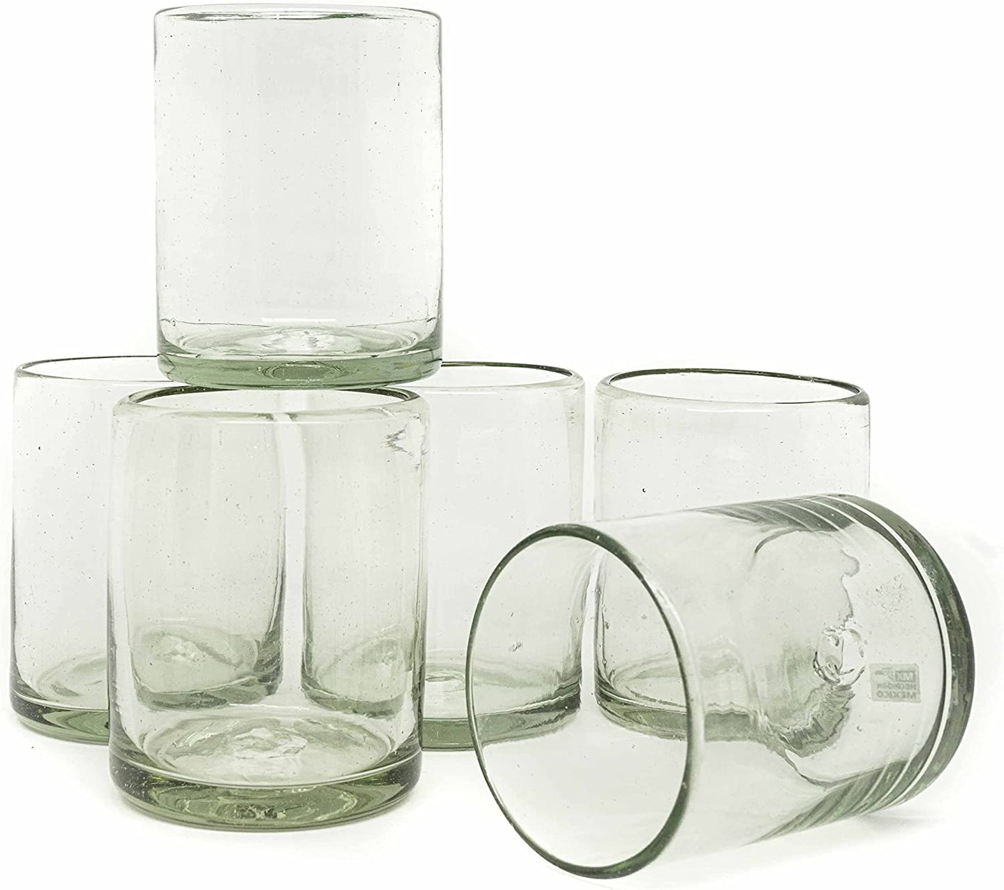 Vasos Vidrio Soplado | (Natural, Old Fashioned 10 Oz.) - MAREY - Vaso