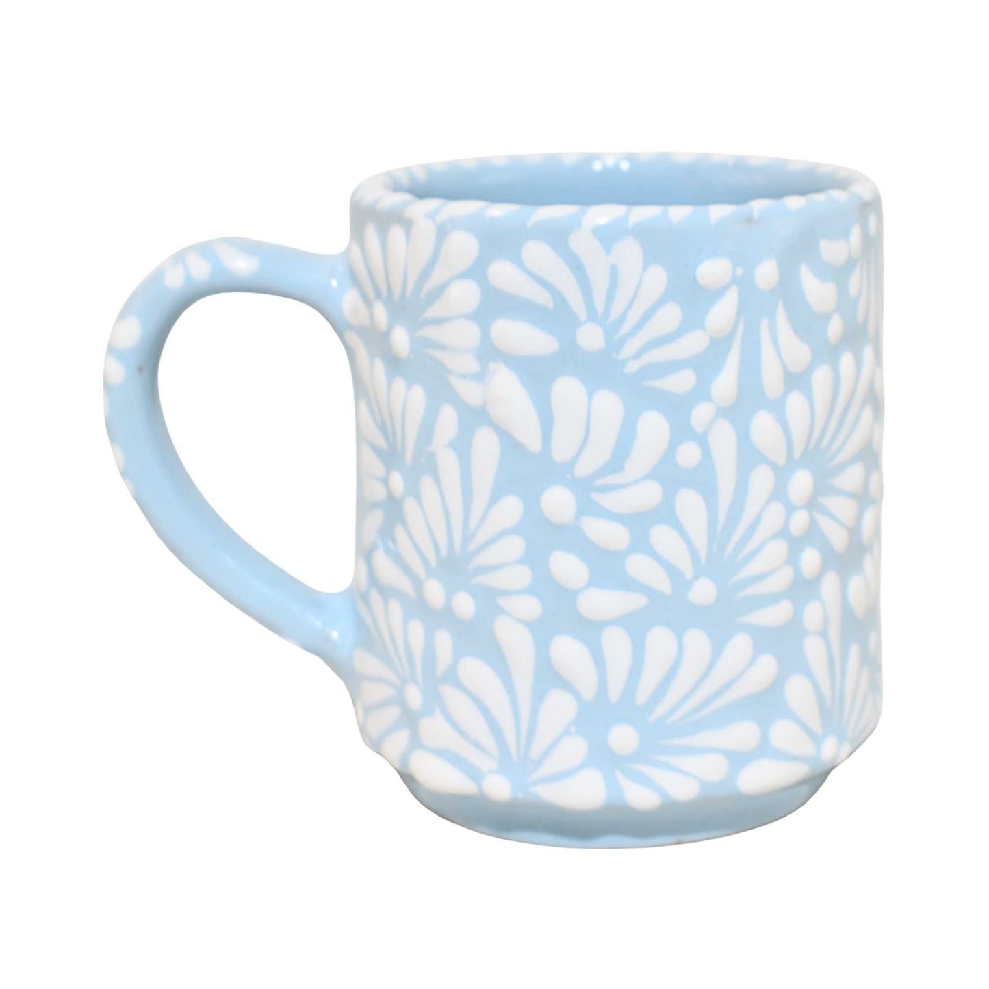 Taza Tarro Café | Cerámica de Talavera | 100% Artesanal | (Personalizable, 16 Oz.) - MAREY - taza para cafe