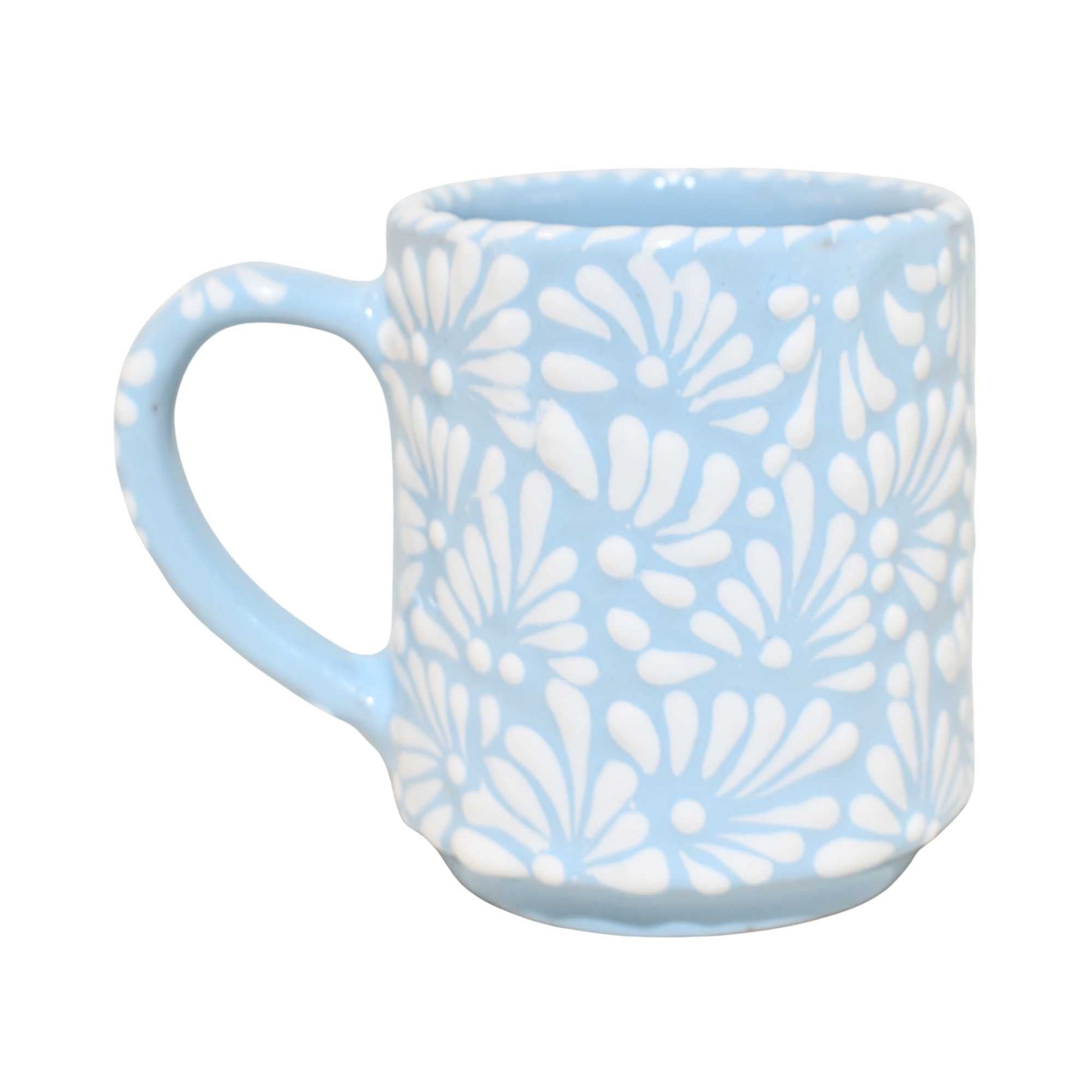 Taza Tarro Café | Cerámica de Talavera | 100% Artesanal | (Personalizable, 16 Oz.) - MAREY - taza para cafe