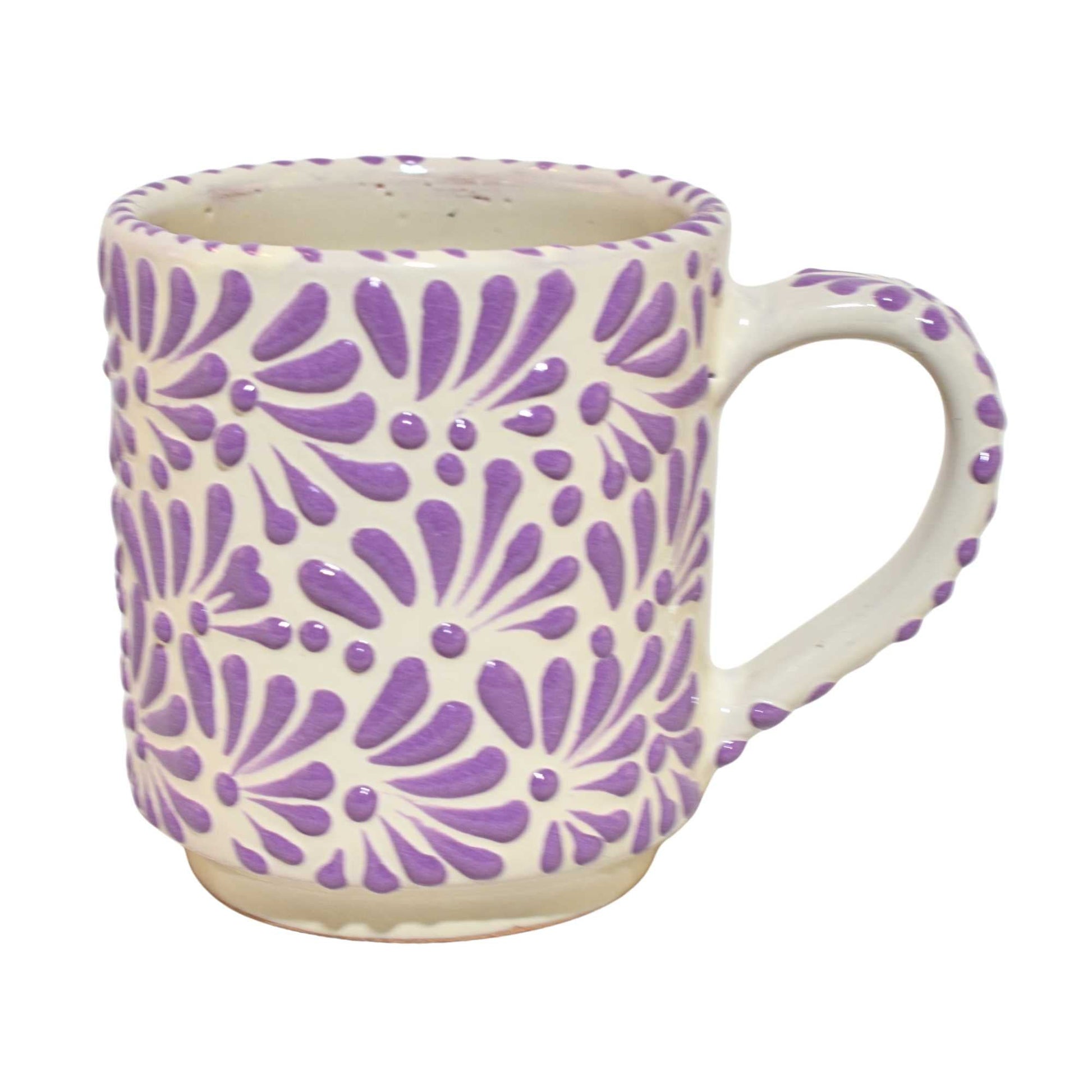 Taza Tarro Café | Cerámica de Talavera | 100% Artesanal | (Personalizable, 16 Oz.) - MAREY - taza para cafe