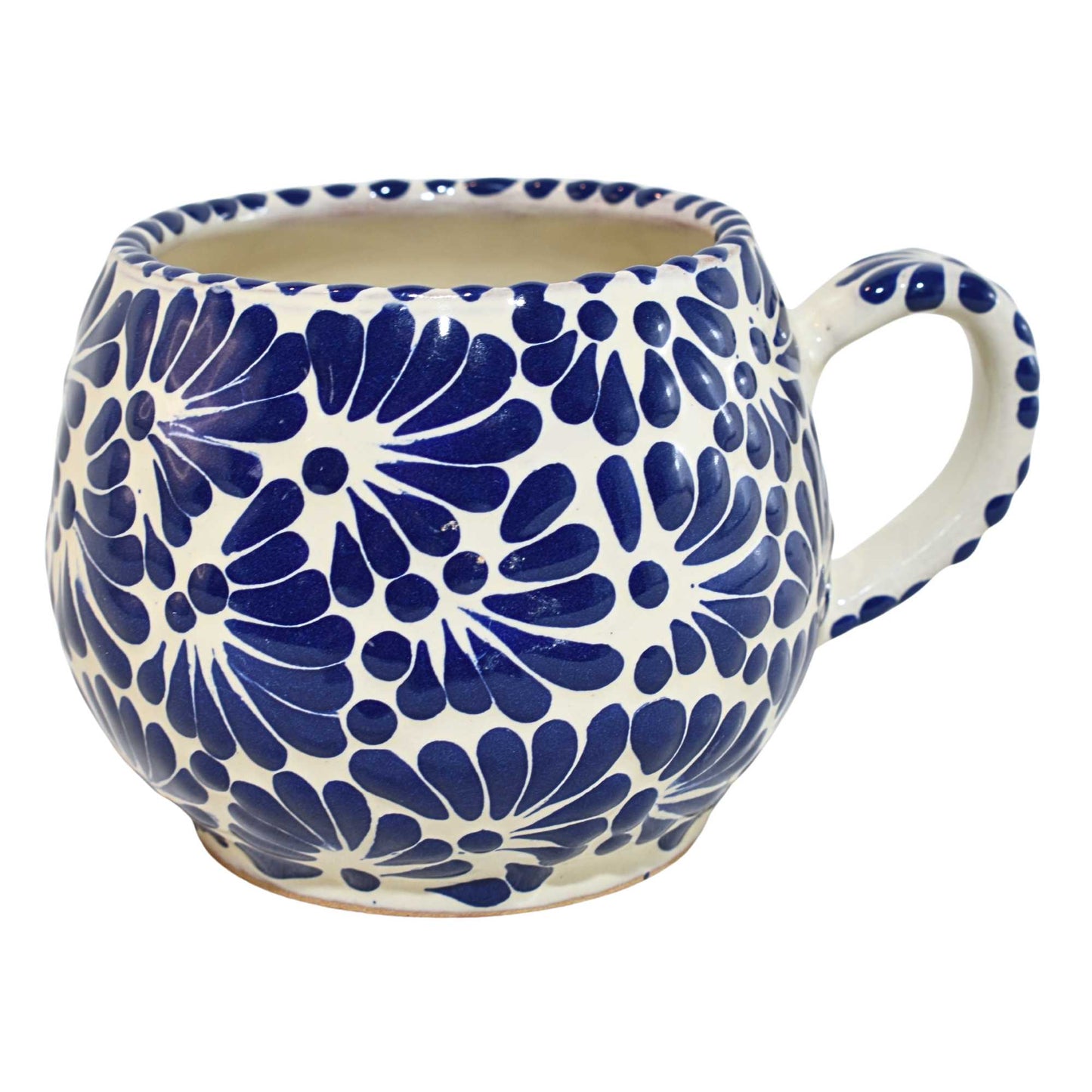 Taza Tarro Café | Cerámica de Talavera | 100% Artesanal | (Personalizable, 16 Oz.) - MAREY - taza para cafe