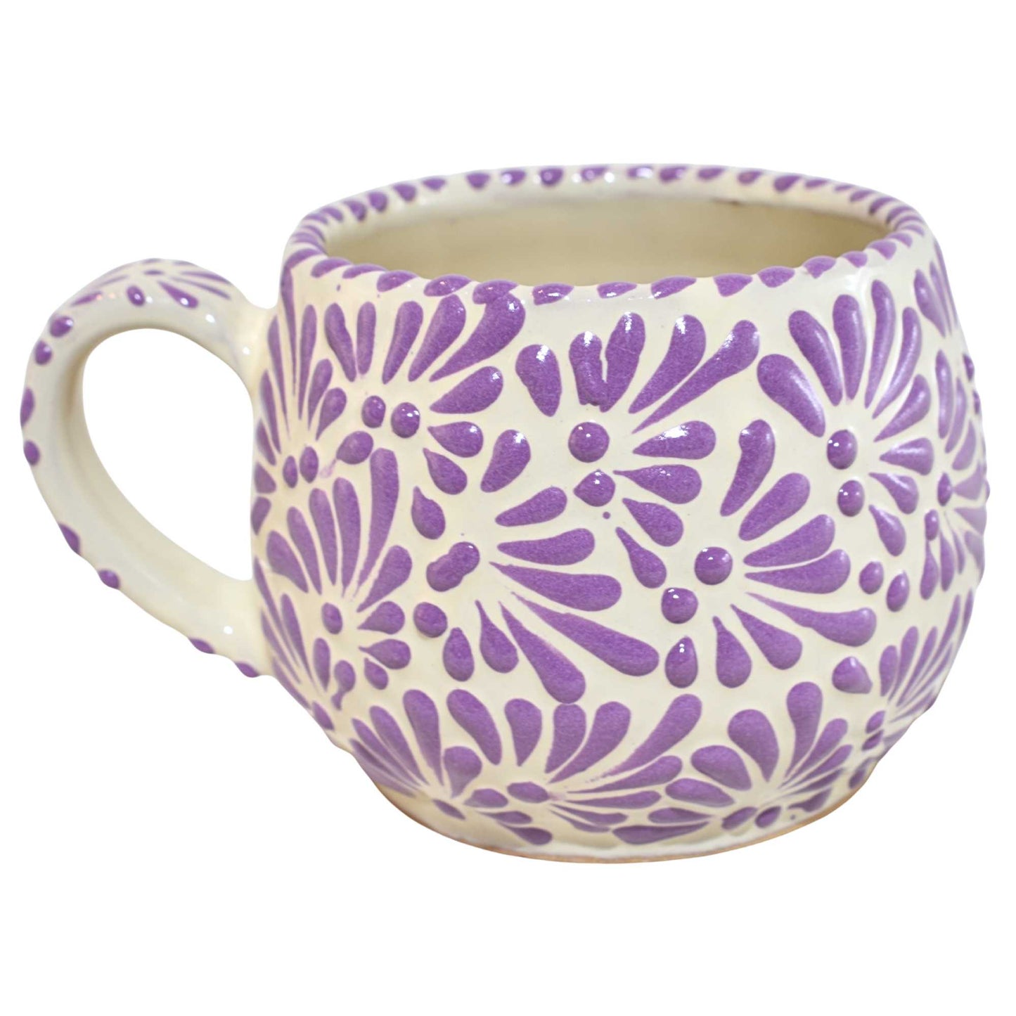Taza Tarro Café | Cerámica de Talavera | 100% Artesanal | (Personalizable, 16 Oz.) - MAREY - taza para cafe