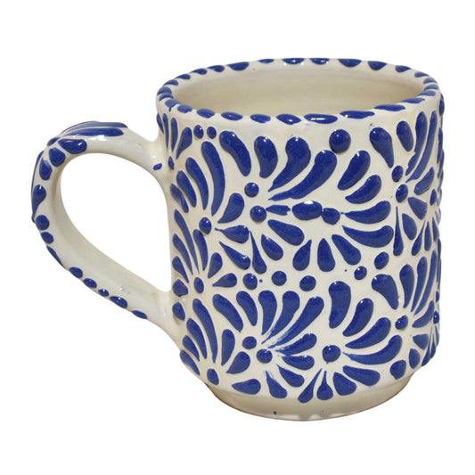 Taza Tarro Café | Cerámica de Talavera | 100% Artesanal | (Personalizable, 16 Oz.) - MAREY - taza para cafe