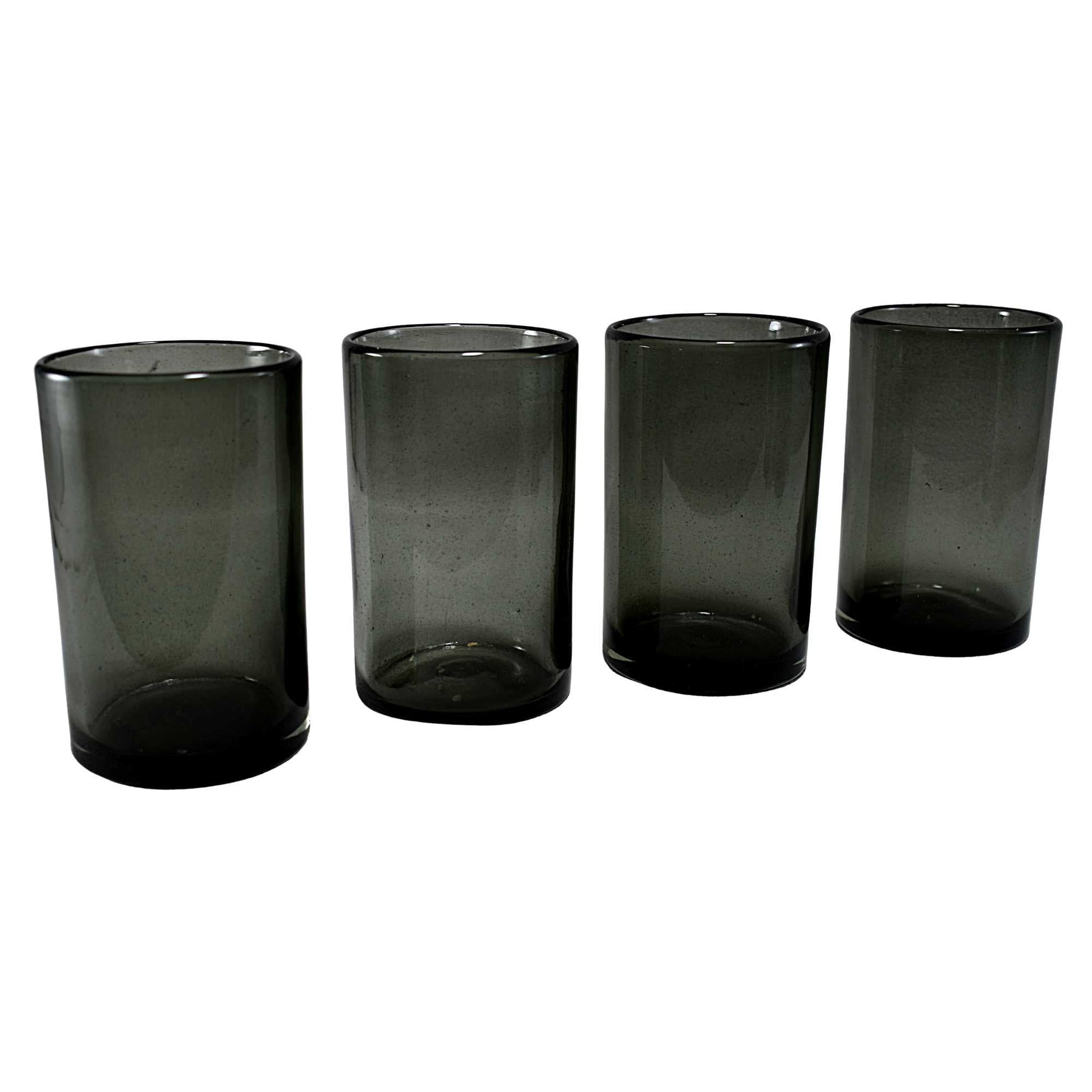 Vasos Vidrio Soplado Para Agua | Hechos Artesanalmente en México | (Humo, Agua 16 Oz.) - MAREY - Glasses